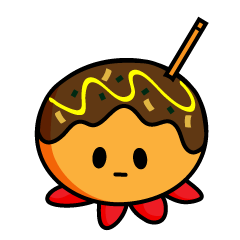 [LINEスタンプ] たこあしくんとお友達