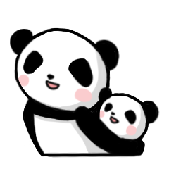 [LINEスタンプ] まったりぱんだー 