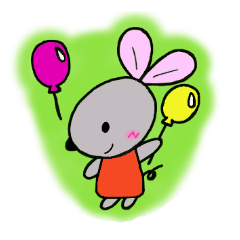 [LINEスタンプ] うさねずちゃん 