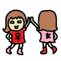 [LINEスタンプ] 女図鑑 