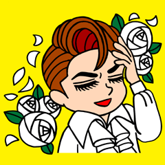[LINEスタンプ] 白ばら歌劇団～第2幕～ 