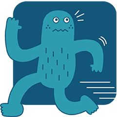 [LINEスタンプ] Call Me Monster 