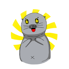 [LINEスタンプ] Otter Yong-yong Sticker 