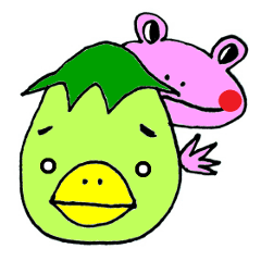 [LINEスタンプ] カッパのぱるくん 