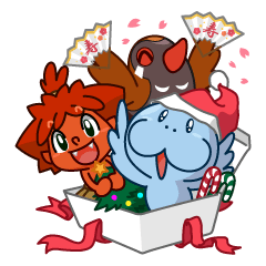 [LINEスタンプ] おきぱらコレクション第2弾 冬バージョン 