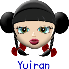 [LINEスタンプ] 玉蘭ちゃん 