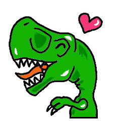 [LINEスタンプ] 恐竜の生活 