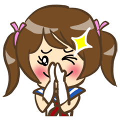 [LINEスタンプ] チョコレート先輩