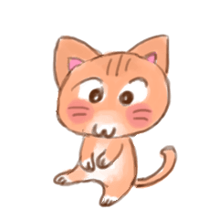 [LINEスタンプ] のんびりねこちゃん 
