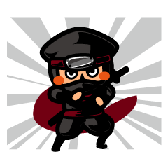 [LINEスタンプ] 忍者スタンプ 忍太郎 