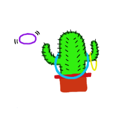 [LINEスタンプ] サボテンのサボさん 