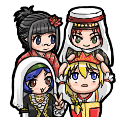 [LINEスタンプ] 愉快な彼女たち 2 