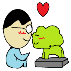 [LINEスタンプ] 僕のかわいいわんこ 