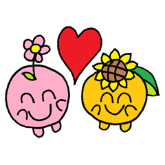 [LINEスタンプ] Hana ＆ Sunny 