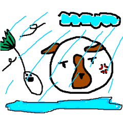 [LINEスタンプ] Doodle Dog 