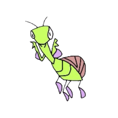 [LINEスタンプ] 生き物？お絵かき 
