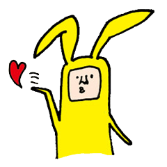 [LINEスタンプ] うさぎ！うさぎ！うさぎ！ 