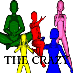 [LINEスタンプ] クレイジーカラーズ 