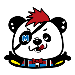 [LINEスタンプ] パンダモンタくん 
