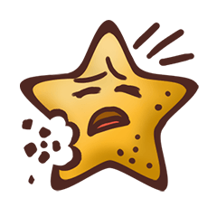 [LINEスタンプ] Cute Star Cookie 