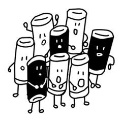 [LINEスタンプ] The pipe 