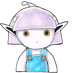 [LINEスタンプ] 小さな宇宙人エイリー3 fetchpriority=high