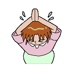 [LINEスタンプ] いいわけ（女子用） 
