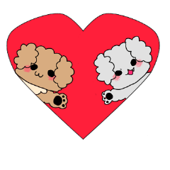 [LINEスタンプ] 仲良ちトイプー 