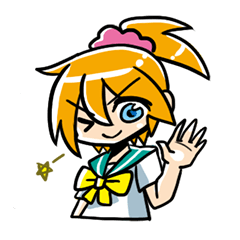 [LINEスタンプ] ハイテンション女子高生 