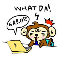 [LINEスタンプ] JumpJi : The Salary Monkey 