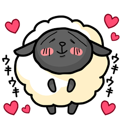 [LINEスタンプ] ねぇねぇ「羊さん」のゆるい日常 