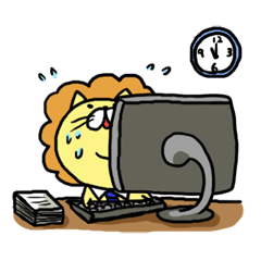 [LINEスタンプ] ライオン課長の日常 fetchpriority=high