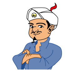 [LINEスタンプ] 私はアキネイター 