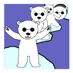 [LINEスタンプ] ゆるしろさん2 