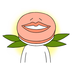 [LINEスタンプ] 越中マス子さん 