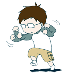 [LINEスタンプ] がんばれ男の子！ 