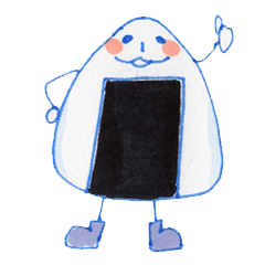 [LINEスタンプ] おにぎりくんの日常 
