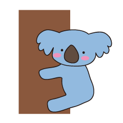 [LINEスタンプ] のんびりコアラさん。 