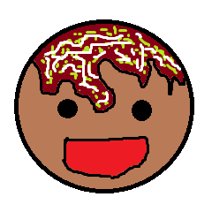 [LINEスタンプ] たこ焼き君がやって来た。 