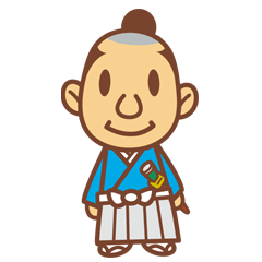 [LINEスタンプ] samurai salaryman 