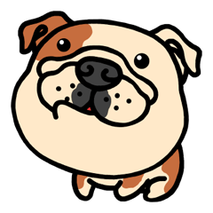 [LINEスタンプ] Joy's English Bulldog World 