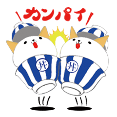 [LINEスタンプ] どんぶりネコ 