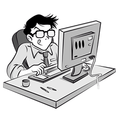 [LINEスタンプ] タロー@業務中 
