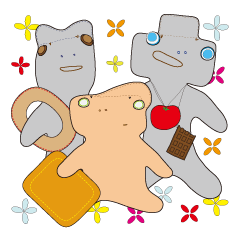 [LINEスタンプ] ランタンと愉快な仲間たち 