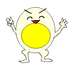 [LINEスタンプ] ゆでたまご~ん 