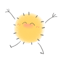 [LINEスタンプ] カラフルわたっ子 
