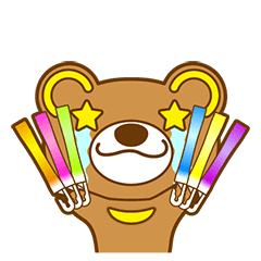 [LINEスタンプ] ルナちゃんとルミカライト 