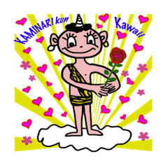 [LINEスタンプ] カミナリ君 カワイイ 