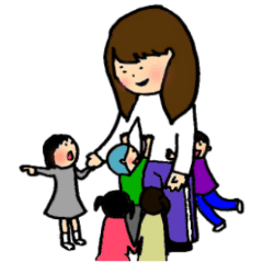 [LINEスタンプ] 小学校の先生スタンプ 