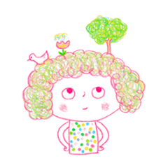 [LINEスタンプ] 勝手にカーリー 